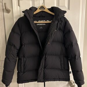 Aritzia The Super Puff Superpuff Black Puffer Jacket Climatte size Medium
